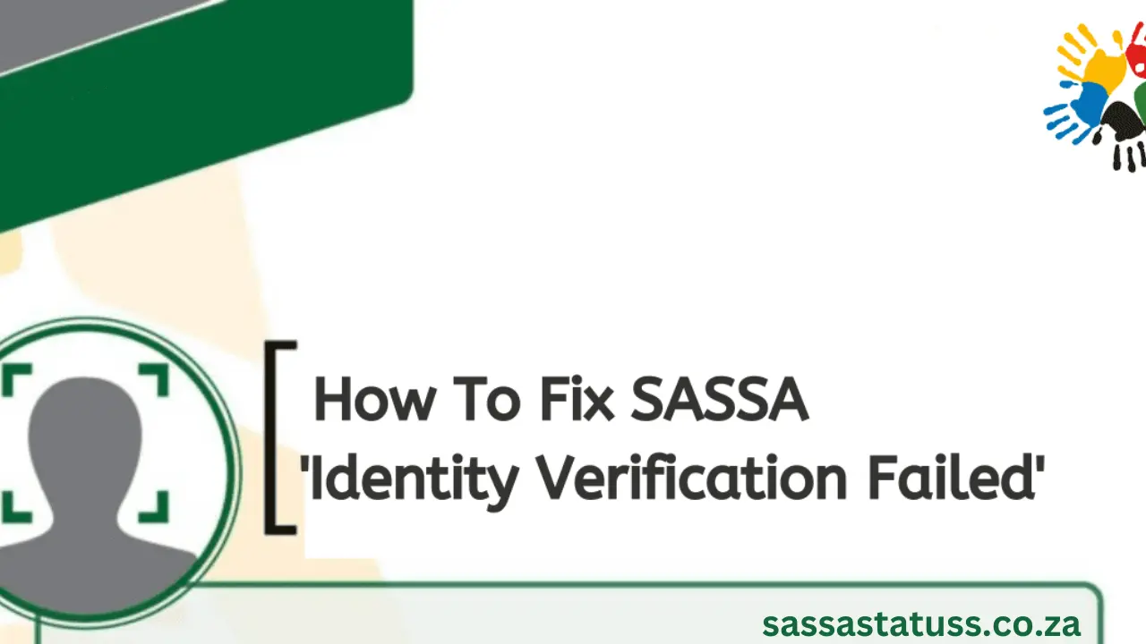 How To Fix Identity Verification Failed | SASSA SRD Status